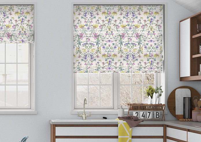 Carlotta, Wisteria - Roman Blind - Image 3